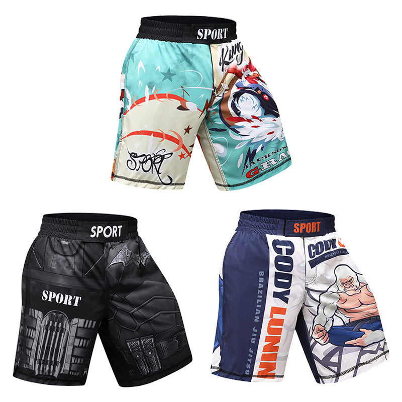 Men's Boxer Shorts | Fighting Sport Pants | shopverse